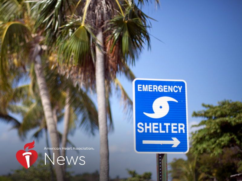 AHA News: As Hurricane Season and Pandemic Collide, Here`s How to Stay Safe