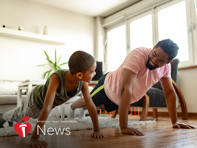 AHA News: How to Keep Kids Active While Learning From Home – and Why That`s Vital