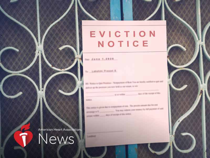 AHA News: Looming Wave of Evictions, Housing Instability Pose Threat to Health