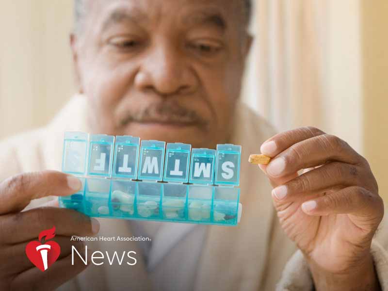 AHA News: Black Adults Aren`t Getting Right Meds for Tough-to-Treat High Blood Pressure