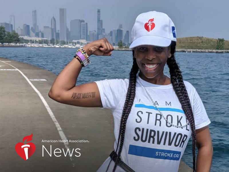 AHA News: A Stroke at 37 Meant Relearning Everything