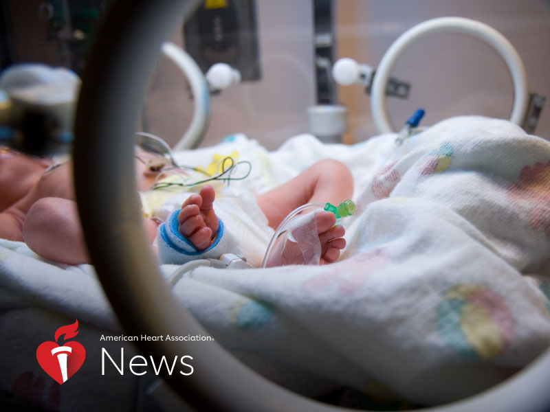 AHA News: Study Highlights Heart-Health Issues for Adults Who Were Preemies