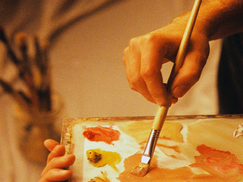 News Picture: Artists' Brushstrokes May Offer First Hints of Brain Disease