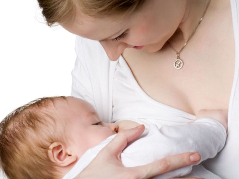 breast feeding rates climb