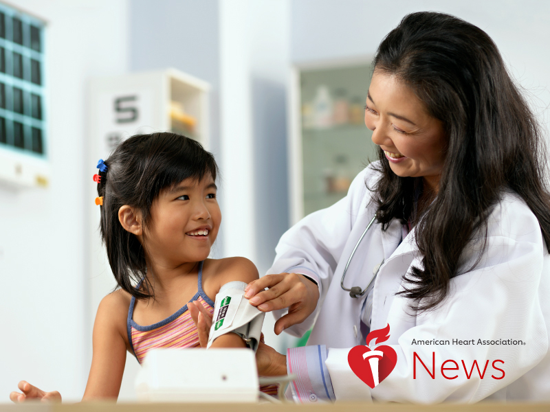 News Picture: AHA News: Is Your Child's Blood Pressure Something to Worry About?
