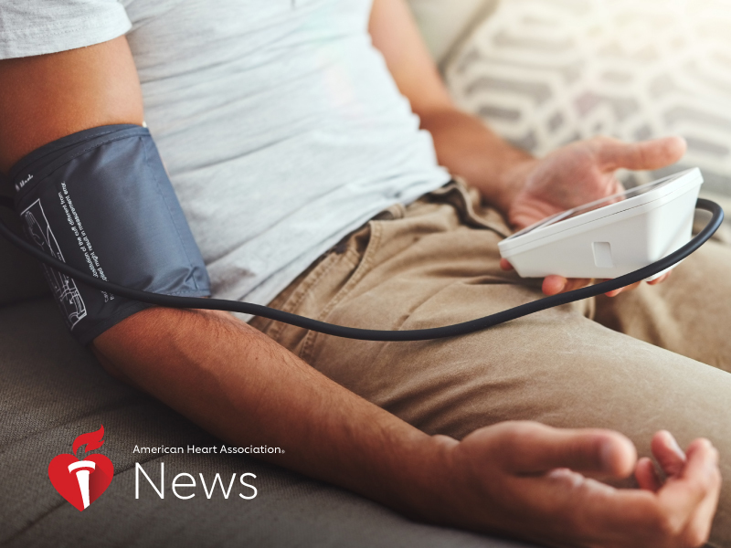 News Picture: AHA News: Both Blood Pressure Numbers Key to Pinpointing Heart Attack, Stroke Risk in Young Adults
