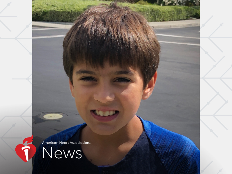 News Picture: AHA News: Routine Checkup Led to Open-Heart Surgery – at Age 6