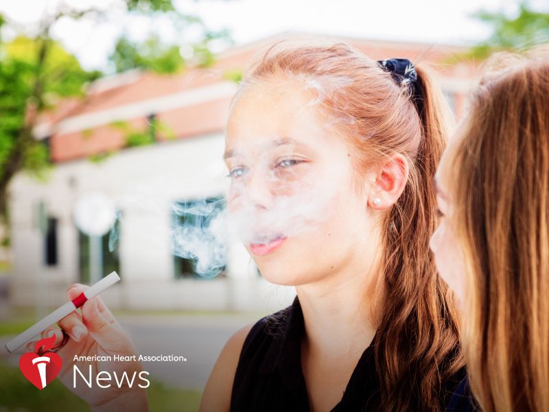 Amid 'Epidemic' of School Vaping, a Search for Solutions: AHA News