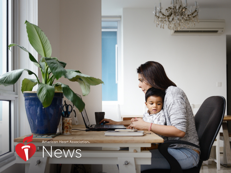 AHA News: Torn Between Work and Family? It May Not Be Good for Heart Health