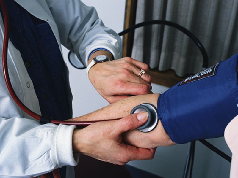 News Picture: Sharp Drop in Blood Pressure After Rx May Be Risky for Some Heart Patients