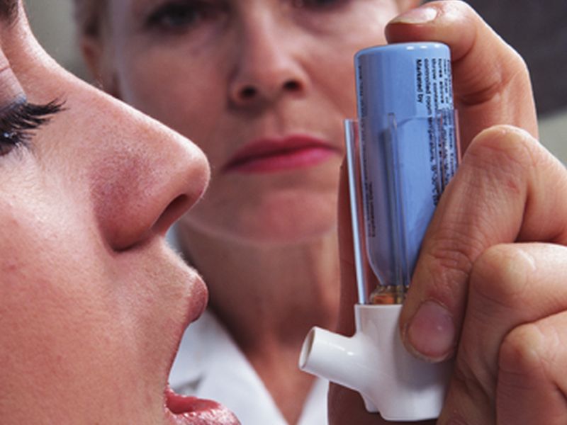 News Picture: Inhaler Use Up During Coronavirus Pandemic
