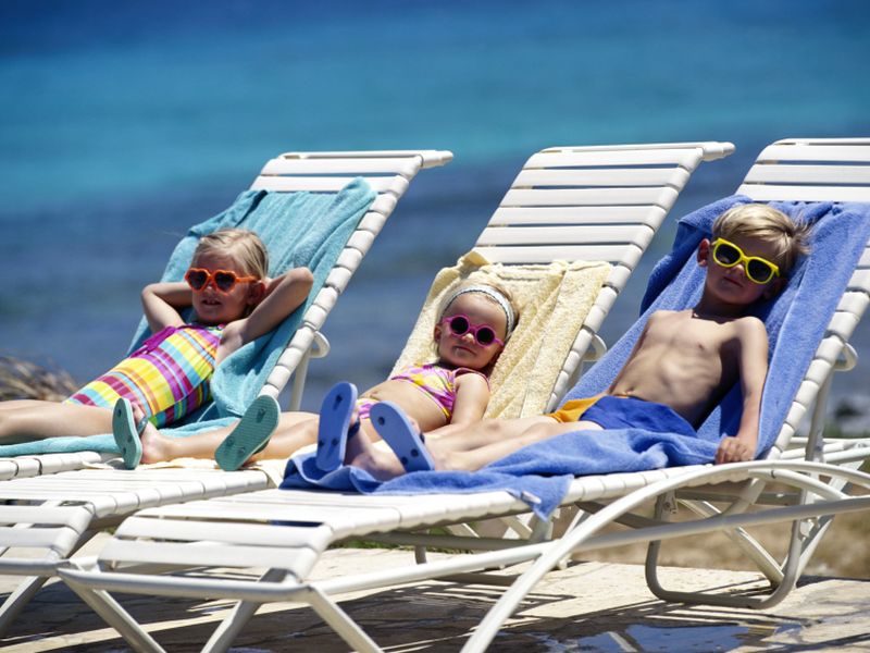 News Picture: Study Pushes 'More Is More' Approach to Shielding Kids From the Sun