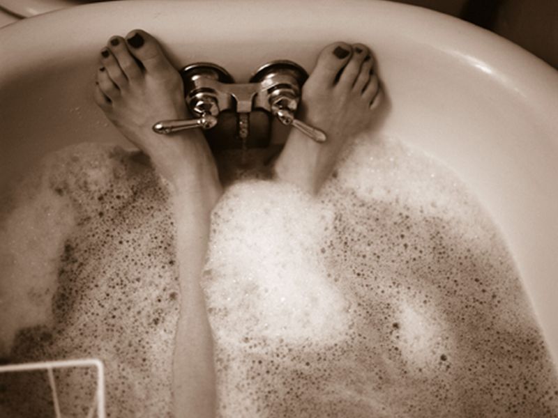 Soaking in a Hot Bath Might Do Your Heart Good