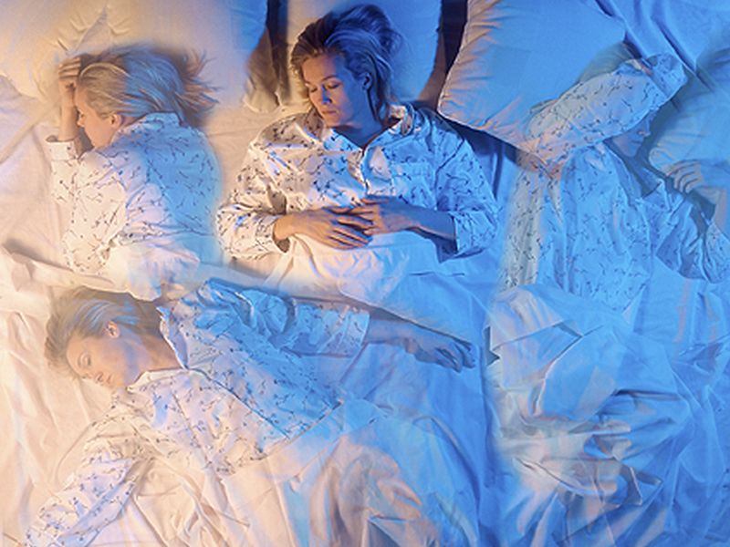 News Picture: Single Parents Struggle Most to Get a Good Night's Sleep: Study