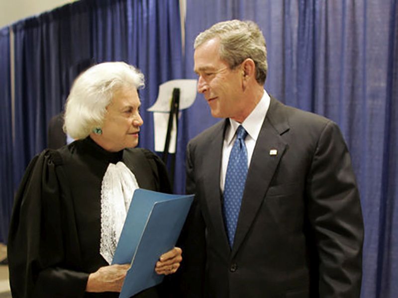 News Picture: Former Supreme Court Justice Sandra Day O'Connor Has Dementia