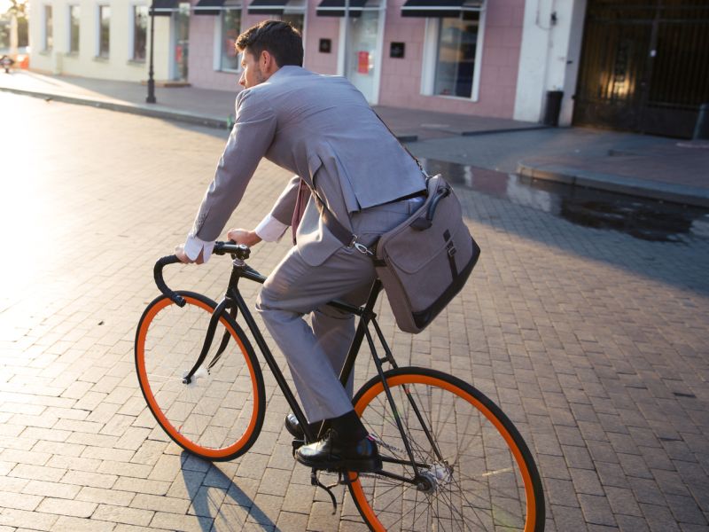 Do Your Heart a Favor: Bike, Walk to Work