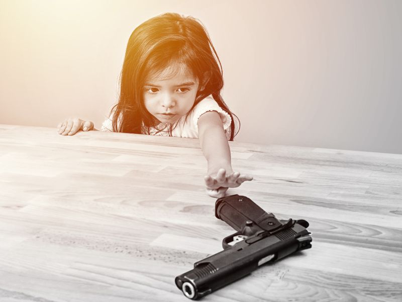 As More U.S. Homes Have Handguns, Child Deaths Rise