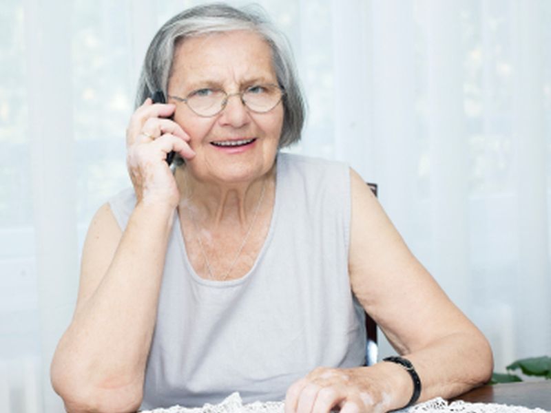 News Picture: Therapy by Phone Helps Parkinson's Patients Manage Depression