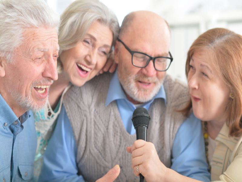 News Picture: Singing May Be Good Medicine for Parkinson's Patients
