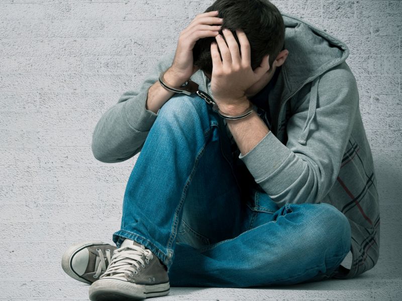 Teens' Odds for Suicide May Triple While in Jail: Study