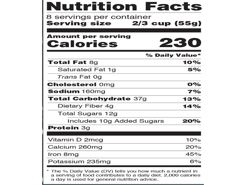 Nutrition Facts Label Creator Free Tool Nutrition Ftempo
