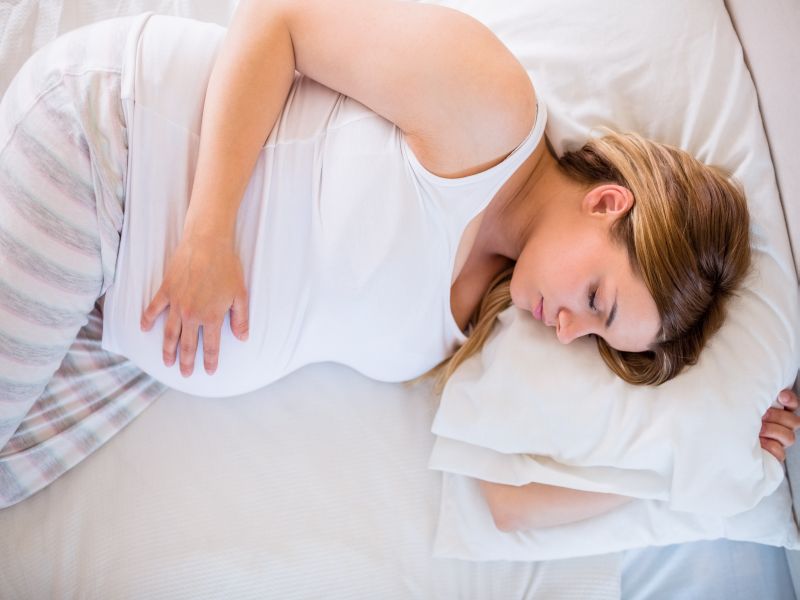 Sleep Position Unlikely to Affect Baby's Health in Pregnancy, Study Finds