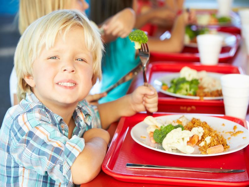 Are School Lunches a Ticket to Healthy Eating?