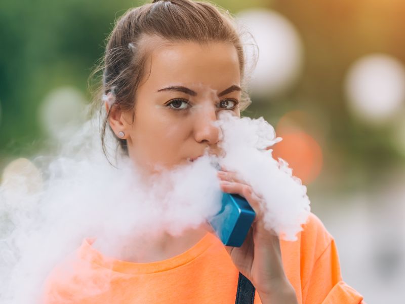 Vaping's Popularity Soars as New Data Points to Heart Risks