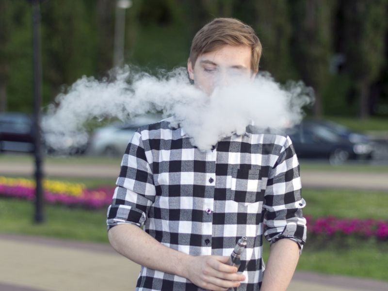 E-Cig Use Triples Odds That Teens Will Smoke Pot: Study