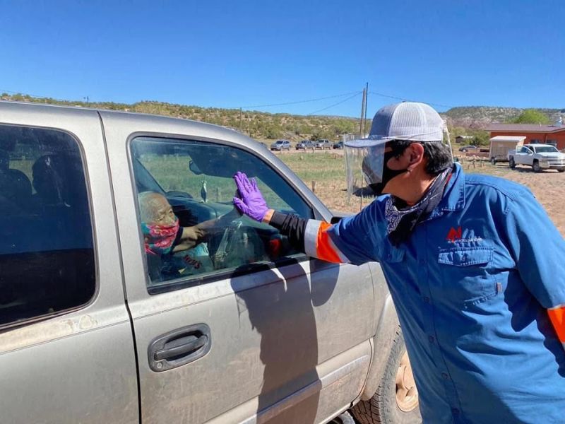 News Picture: COVID-19 Ravages the Navajo Nation, But Its People Fight Back