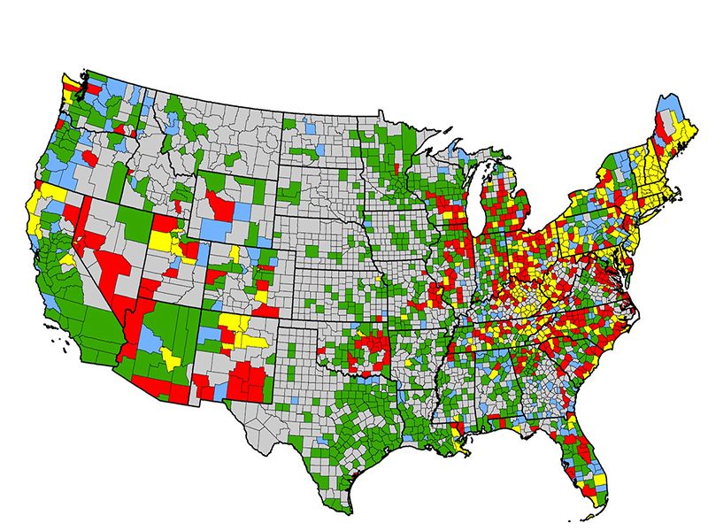 Amid Opioid Epidemic States Experiment >> Is Your County An Opioid Overdose Hotspot Amid Opioid Epidemic States Experiment >> Is Your County An Opioid Overdose Hotspot