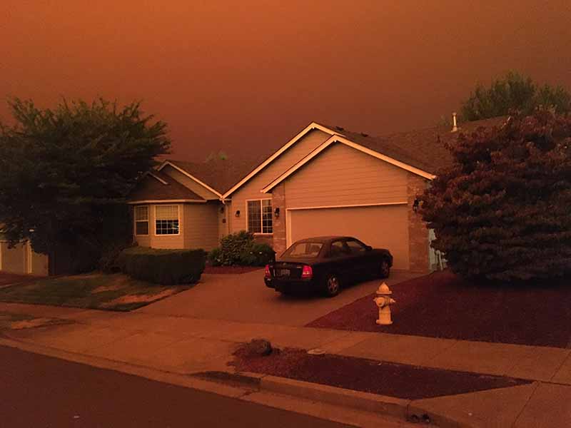 West Coast Wildfires, COVID a Double Whammy to Lung Health