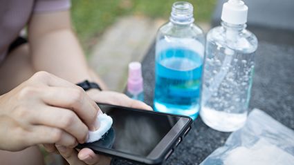 Is Your Phone a Hotspot For COVID-19?